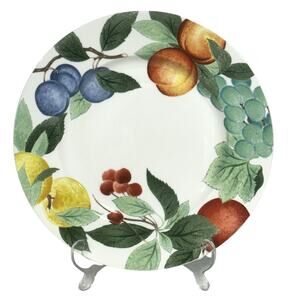 Studio Nova Retired 1999-2004 'Orchard Jewels' 12" Round Serving Platter